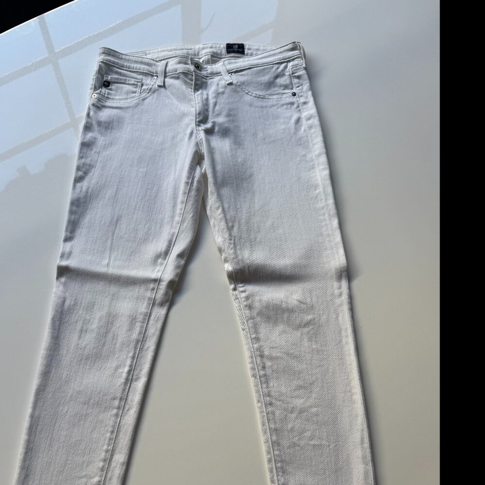 AG White Skinny Jeans - 29R